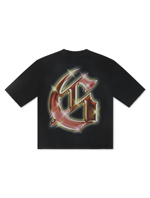Godspeed Liberty Cruiser Boxy Tee - Black